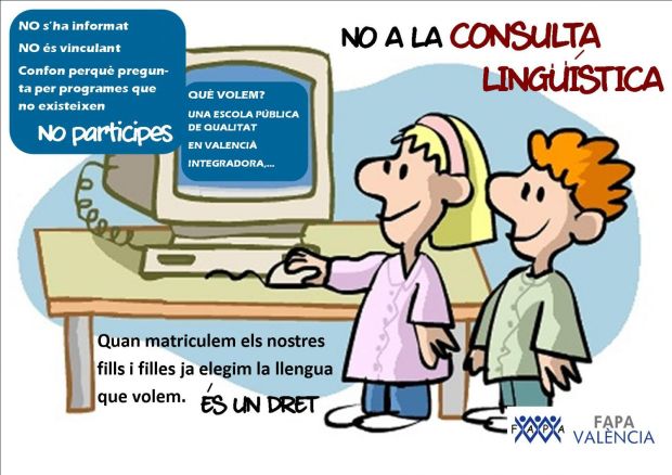 cartel consulta lingüística